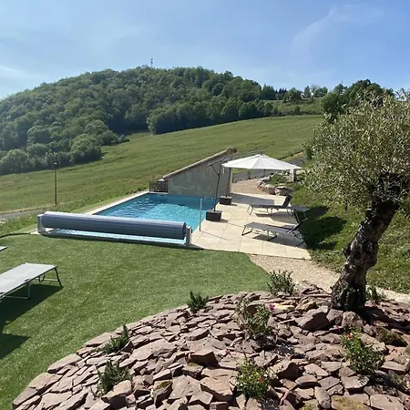 Les Raspes Du Samphy Ferienhaus Saint-Victor-et-Melvieu